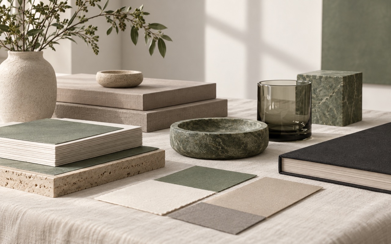 Archive Green crafted object study